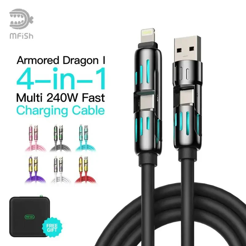 MFish Multi-Device Charging Cable