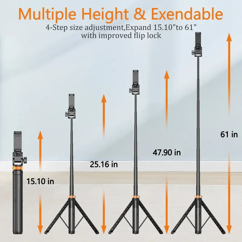 Portable Smartphone Tripod Selfie Stick