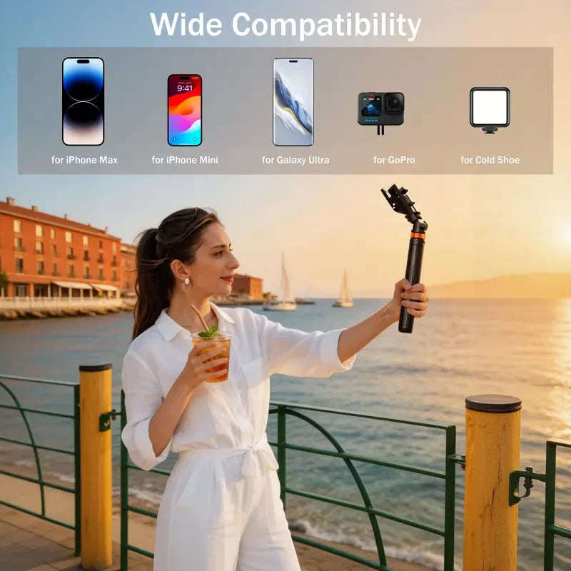 Portable Smartphone Tripod Selfie Stick