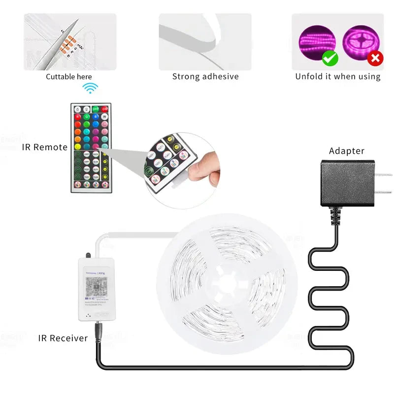 Smart RGB LED Strip Lights