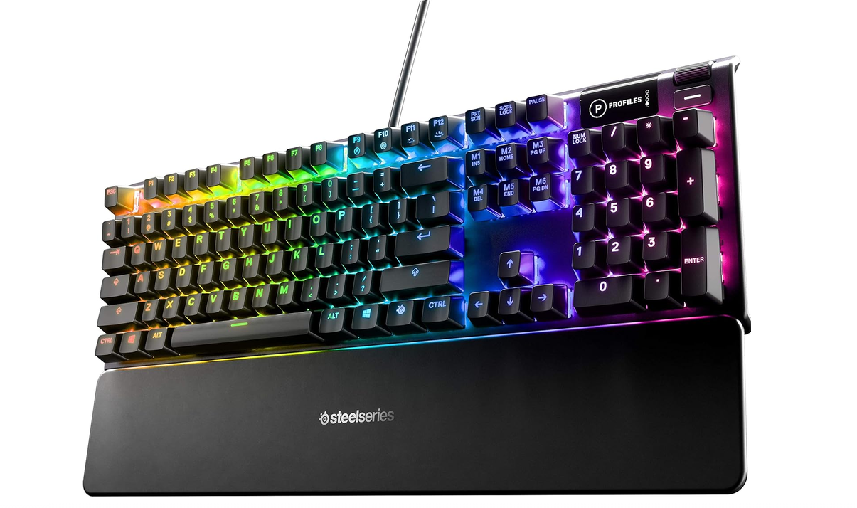 SteelSeries Apex Hybrid Mechanical Gaming Keyboard - RGB