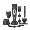 Ultenic P30 Pro men's grooming kit trimmer in black and silver on white background